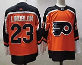 Philadelphia Flyers 23 Oskar Lindblom Orange Adidas 2020-21 Stitched Jersey,baseball caps,new era cap wholesale,wholesale hats